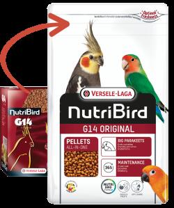 Nutribird G14 1Kg Original Underhåll