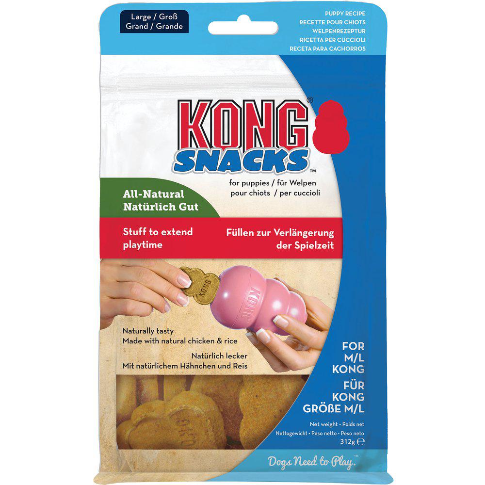 Kong Snacks Puppy kjeks M/L312Gr