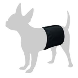 Magebelte Hanhund 40X10Cm Svart