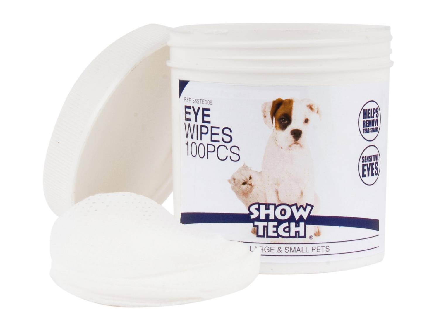 Eye Wipes 100 Pieces Show Tech