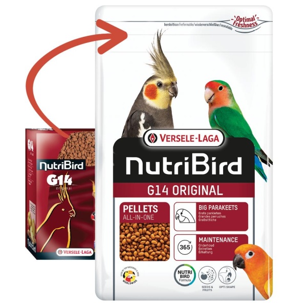 Nutribird G14 1Kg Original Underhåll