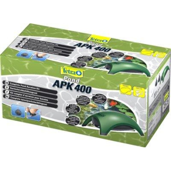 Tetra Pond Luftpumpe til hagedam Apk400 To utblåsere 400L/H <30 000L