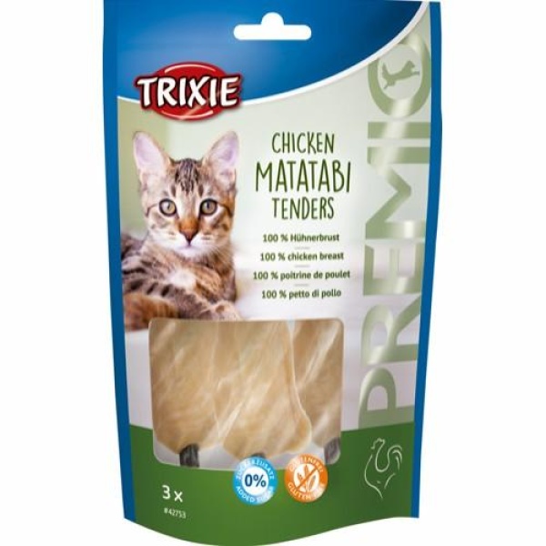 Premio Kylling Matatabi Tenders, 3 Stk./55 G