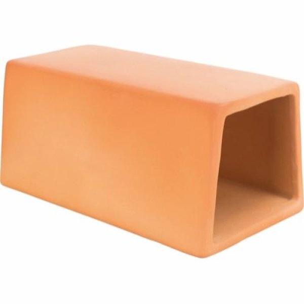 Hamstertunell 61376 Keramikk 15X7X8Cm Terracotta