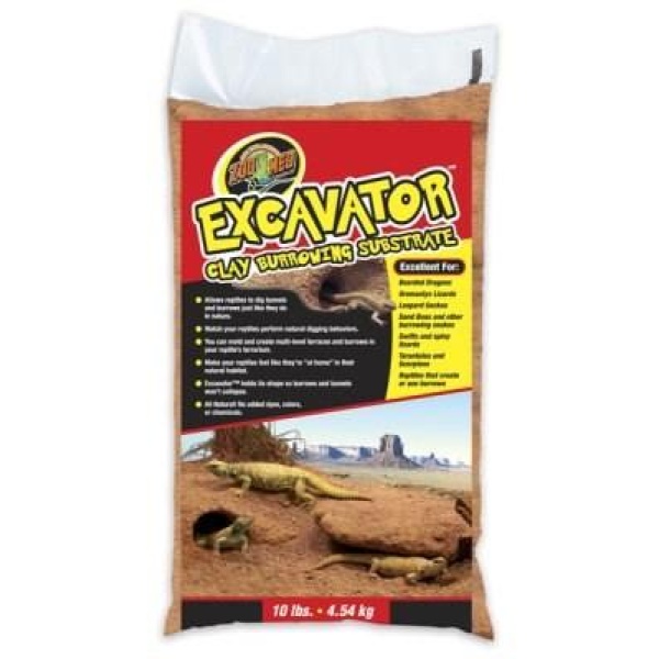 Reptil- Excavator Zoo Med Leiresubstrat 9 kg