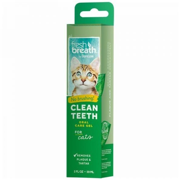 Tropiclean clean teeth oral care gel for cats