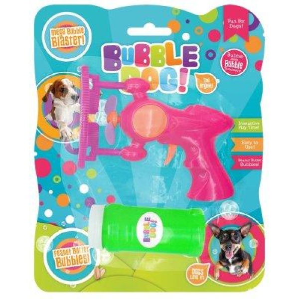 Bubble Dog Big Bubbles Electric Gun Peanut Butter