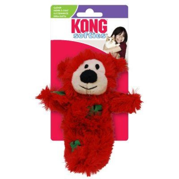 Kong Holiday Wild Knots Bear Assorted Sm/Md