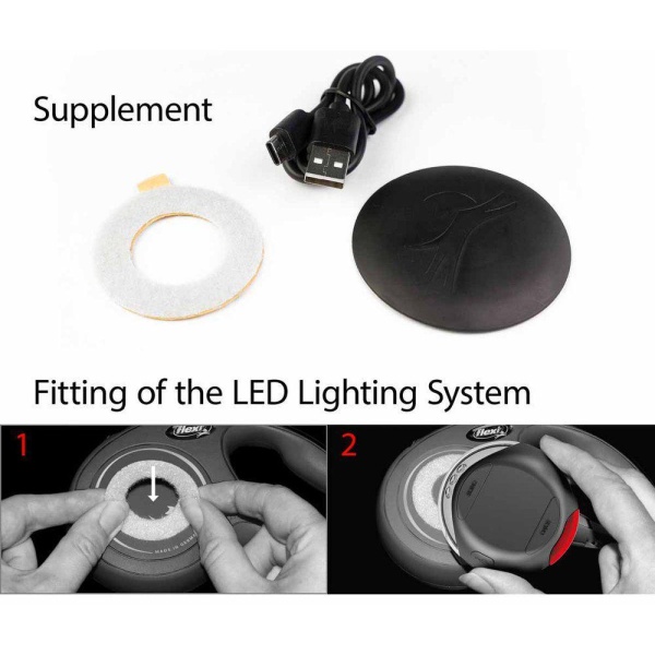 Flexi Vario Led Lighting System lys grå 7 cm - Bilde 2