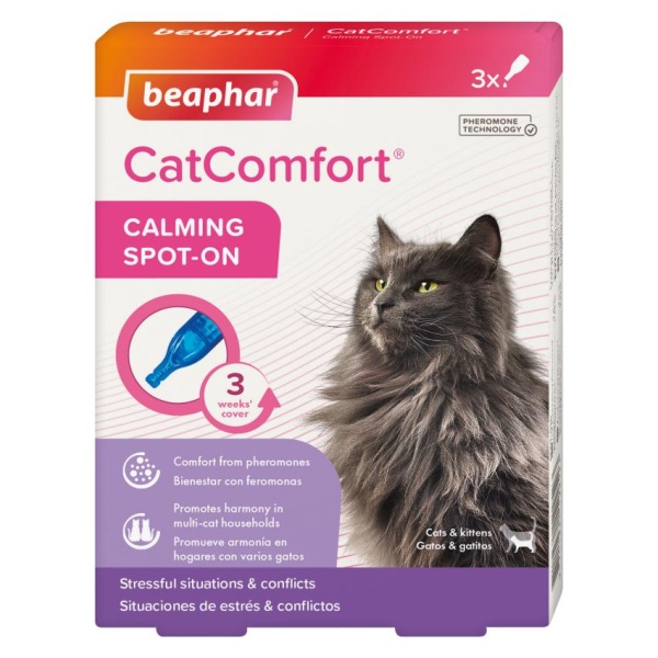 Beaphar Catcomfort Spot On 3X0,55Ml For Katt (Feromoner Cap)