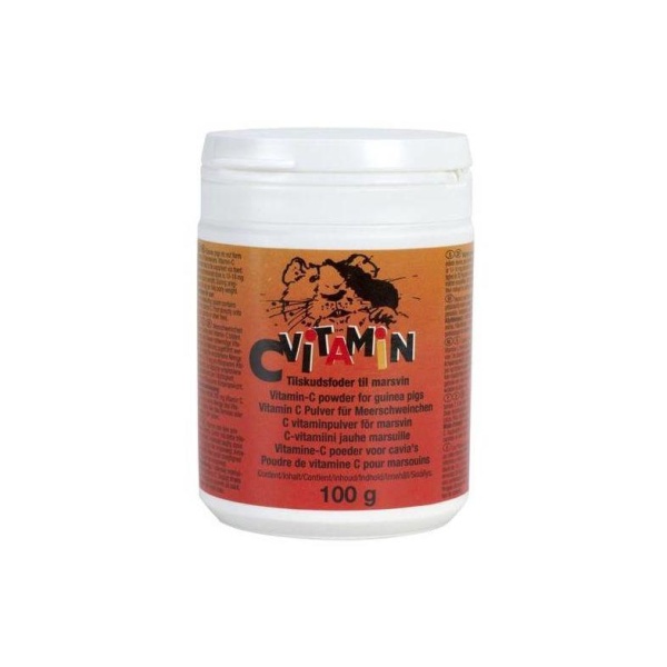 C-vitamin pulver til gnagere 100 g.