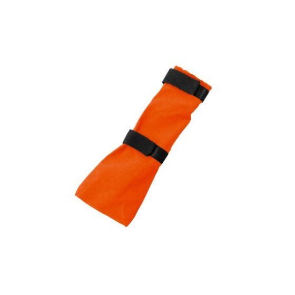 Non-Stop Contact Bootie High, Orange, 3Xs, 4Pk