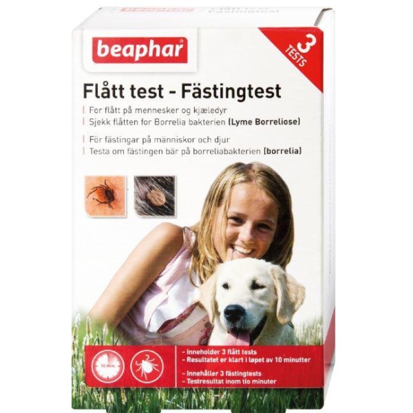 Beaphar flått test 3 stk