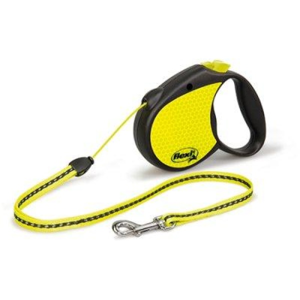 Flexi Neon Cord Maks 12 kg small 5 meter