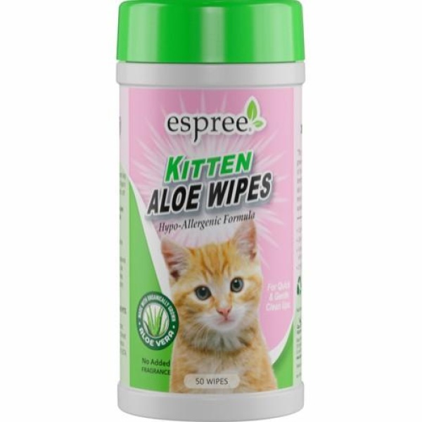 Espree Kitten Aloe våtservietter