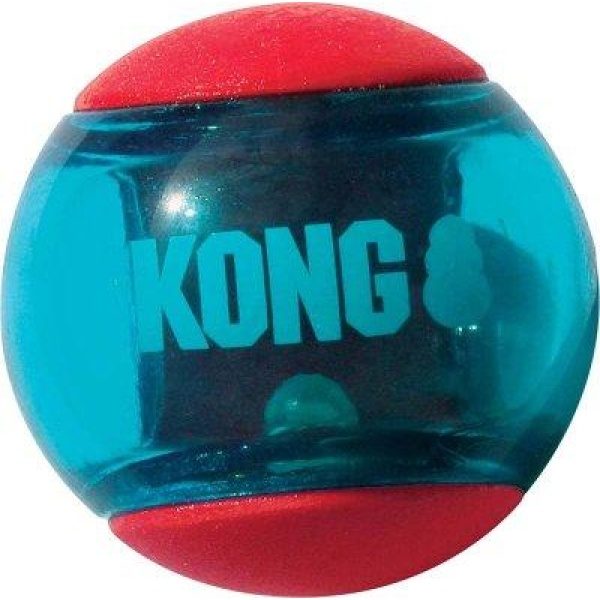 Kong Squeezz Actionball Red M 3St 6Cm