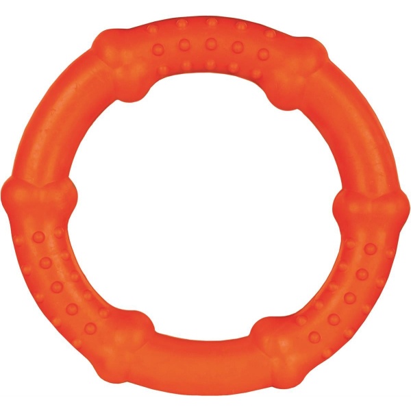 Hundeleke Naturgummi ring som flyter