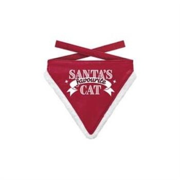 Julebandana Santas Favourite Cat S