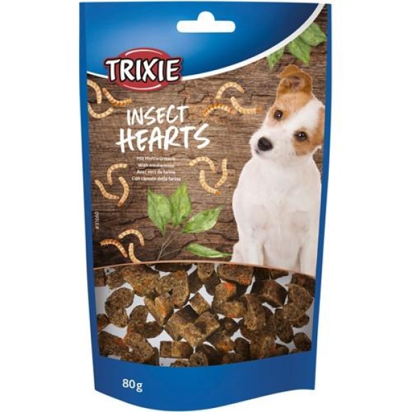 Insect Hearts vegetabilske gobiter hund 80G