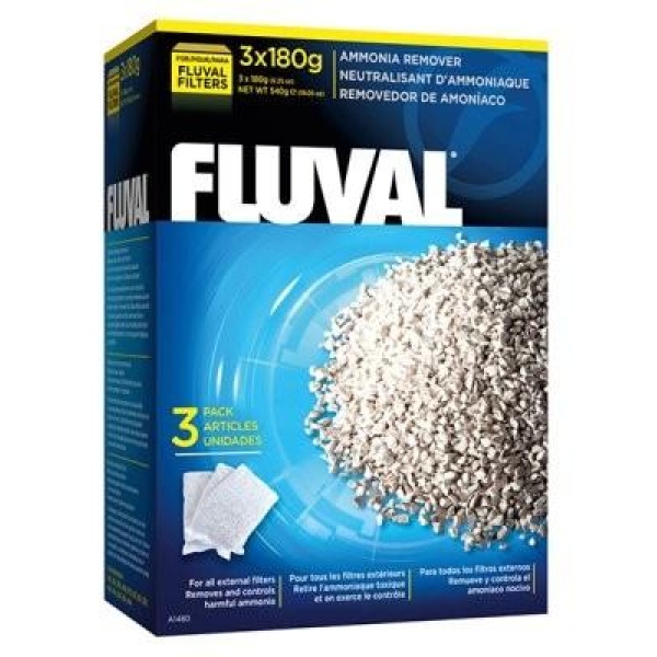 Ammoniakfjerner Fluval 3X180Gr 540Gra1480