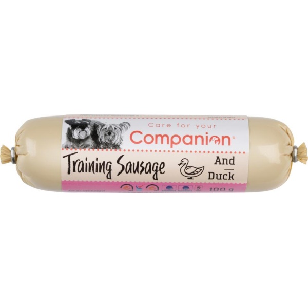 Companion Training Sausage - Duck 100G