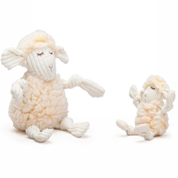 Hugglehounds fluffer knottie lamb str. L 40cm