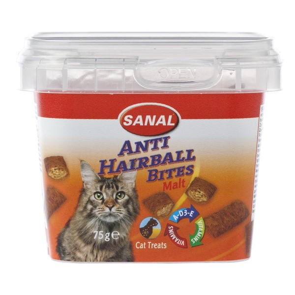 Anti-hairball bites 75G