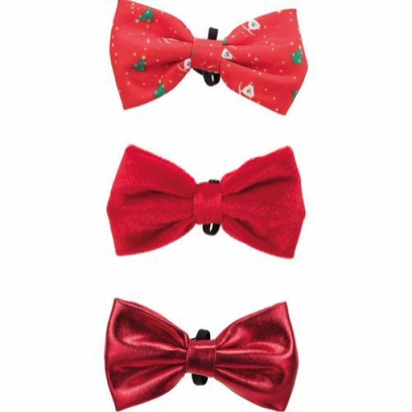 Xmas Bow Tie, 10 Cm, Assorteret - Bilde 2