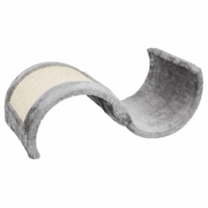 Wavy Scratching Wave, 39 × 28 × 50 Cm, Grey/Natural