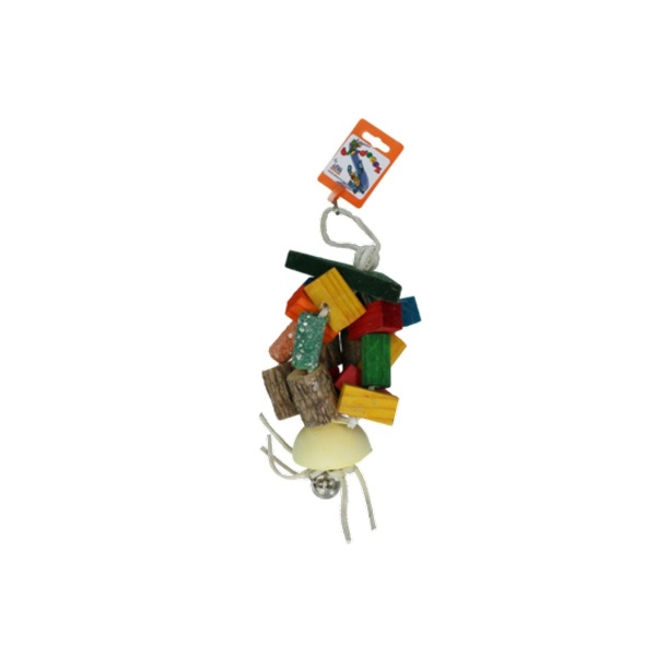 Fugleleke Birrdeez Strangled Bell Parrot toy 40 cm