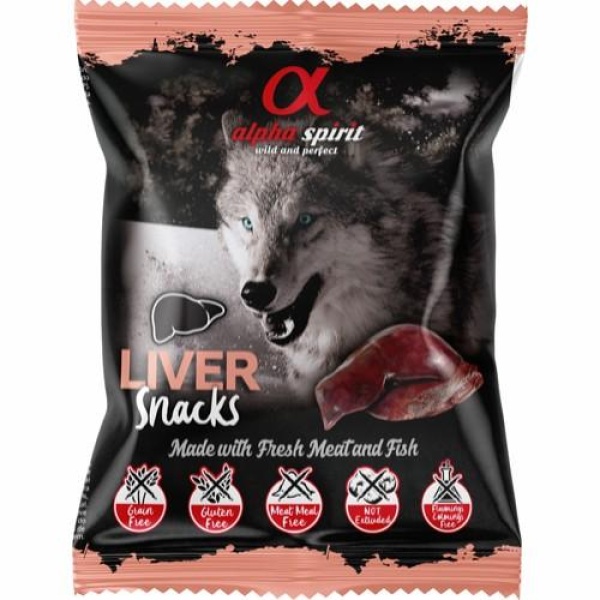 Liver Snack, Alphaspirit, 50 G