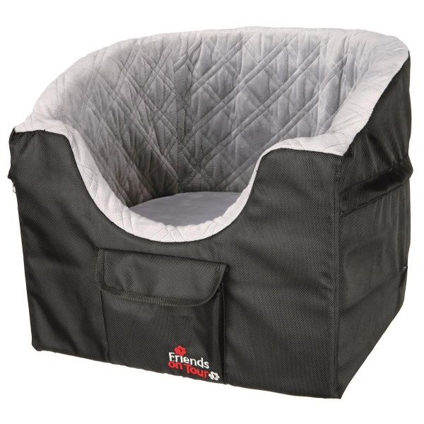 Bilsete til liten hund 41x39x42 cm max 8 kg