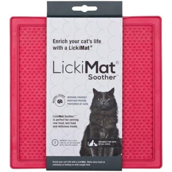 Lickimat Cat Soother Rosa 20X20Cm