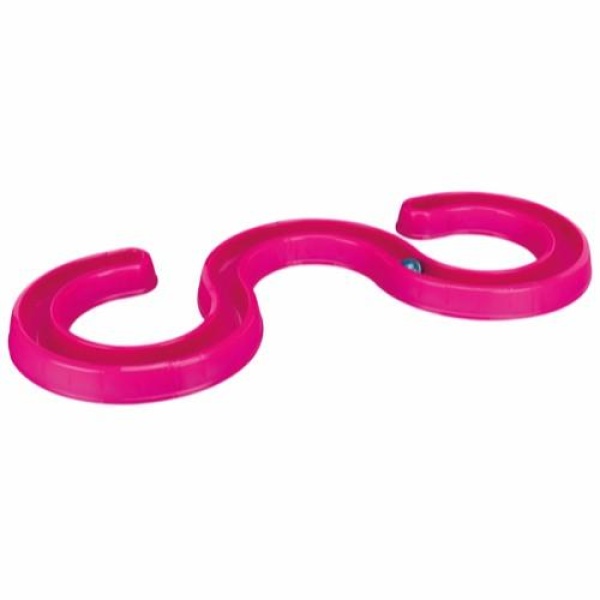 Aktivitetsleke til katt Flashing Ball Race, 65 × 31 Cm, Pink