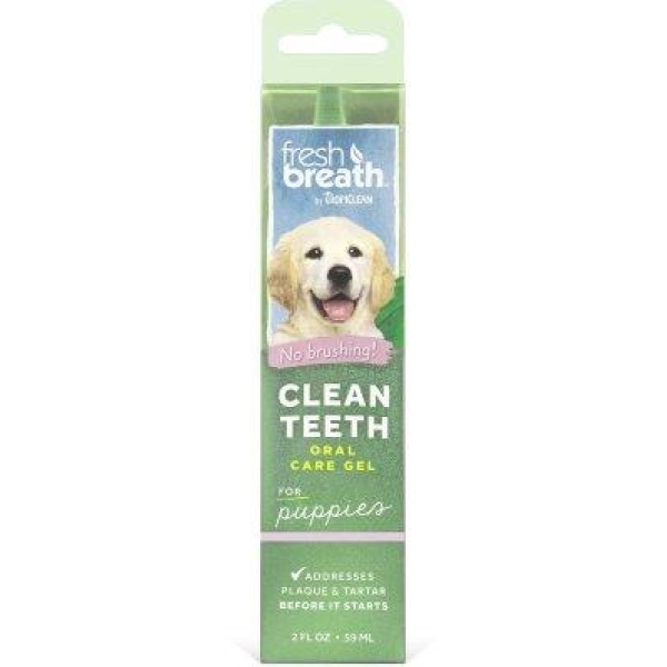 Tropiclean clean teeth oral care for puppies