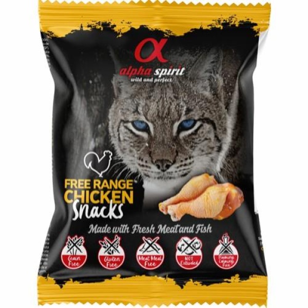 Cat Free Range Chicken Snack, Alphaspirit, 50 G