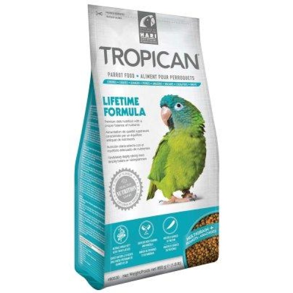 TROPICAN UNDERHÅLL 820 gr papegøye