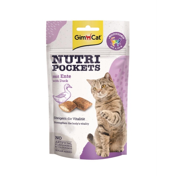 Gimcat Nutri Pockets Duck 60G