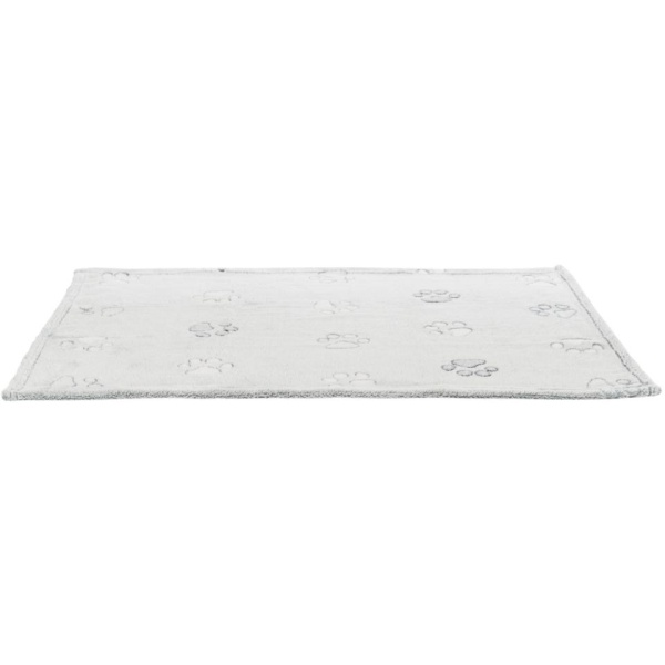 Nando Teppe myk Fleece, 100X70 Cm, Lysegrå - Bilde 2