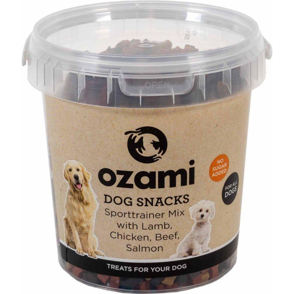 Ozami Dog Snack Sporttrainer Mix Bucket 500G