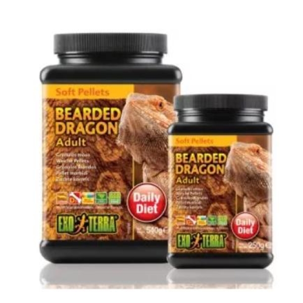 Skäggagamsfoder Ungar 250Gr Soft Pellets Exoterra