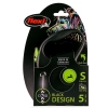 Flexi Koppel Black Design S 5M Lina Grön Max12Kg - Bilde 2