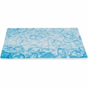 Kjøleunderlag Til kanin keramikk 28 × 20 Cm, Blå