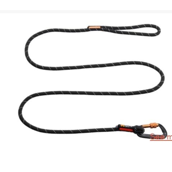 Non-Stop Rock leash, unisex, black,1.8m, single