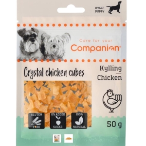 Companion Crystal Chicken Cubes  For Puppy, 50G