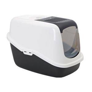 Nestor Kattetoalet - Hvit/Sort, 56 X 39 X 38,5 Cm