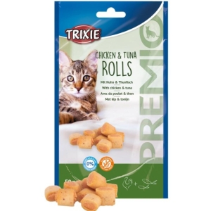 Premio Chicken & Tuna Roll, 50 G