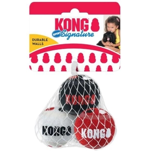 Kong Signature Sport Balls 3Pack Xs 4,5Cm