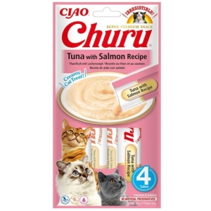 Churu Cat Tuna With Salmon 4St