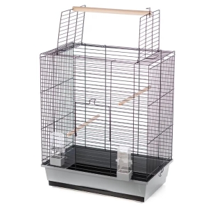 Parakitbur 54x34x68,5 cm Ara Farget m/åpning på toppen